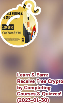 Earn crypto while learning binance